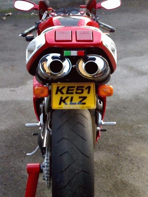 My ducati Rear View 2