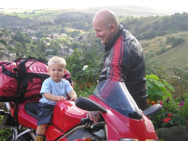 My son now thinks all Red bikes are Ducati's