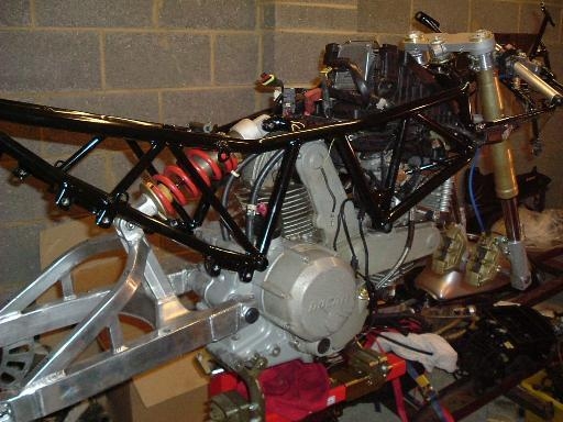 Rebuilt with a 620 engine (mid build) in 2006