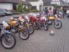 Some of the entrants bikes for the first Mini-Giro that takes place on Sunday 30th September