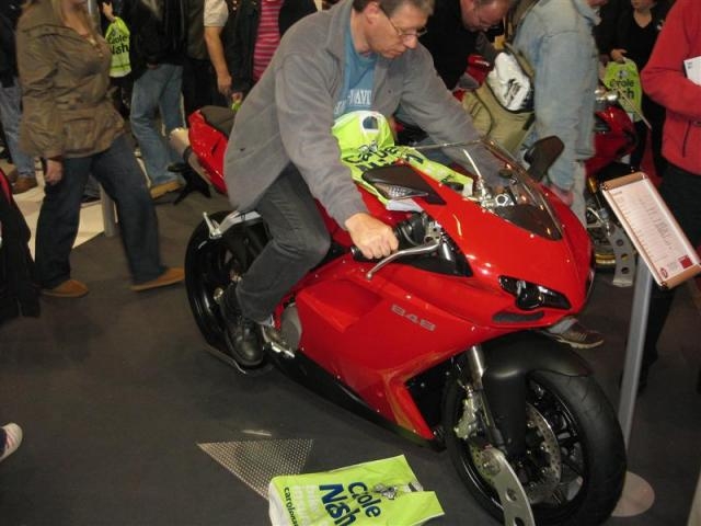 And the 848 is not bad in red either
