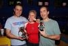 DSC Surrey region bowling event winners! L to R - Sharpy G, Florence and Slowlearner....placings omitted to prevent the blushes.