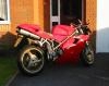 This is my 748 Just before a moment of madness when I changed to a VFR800 VTECH (What was I thinking!!)