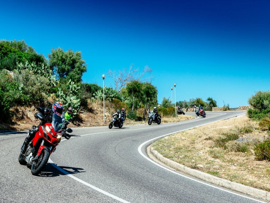 Sardinia 2015 on the Multistrada 1200 DVT